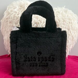 Kate Spade Ellie Faux Fur Small Tote Bag Crossbody